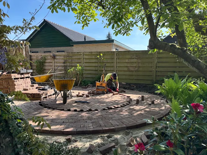 Een tuin aangelegd door Inhetgroen in Zutphen